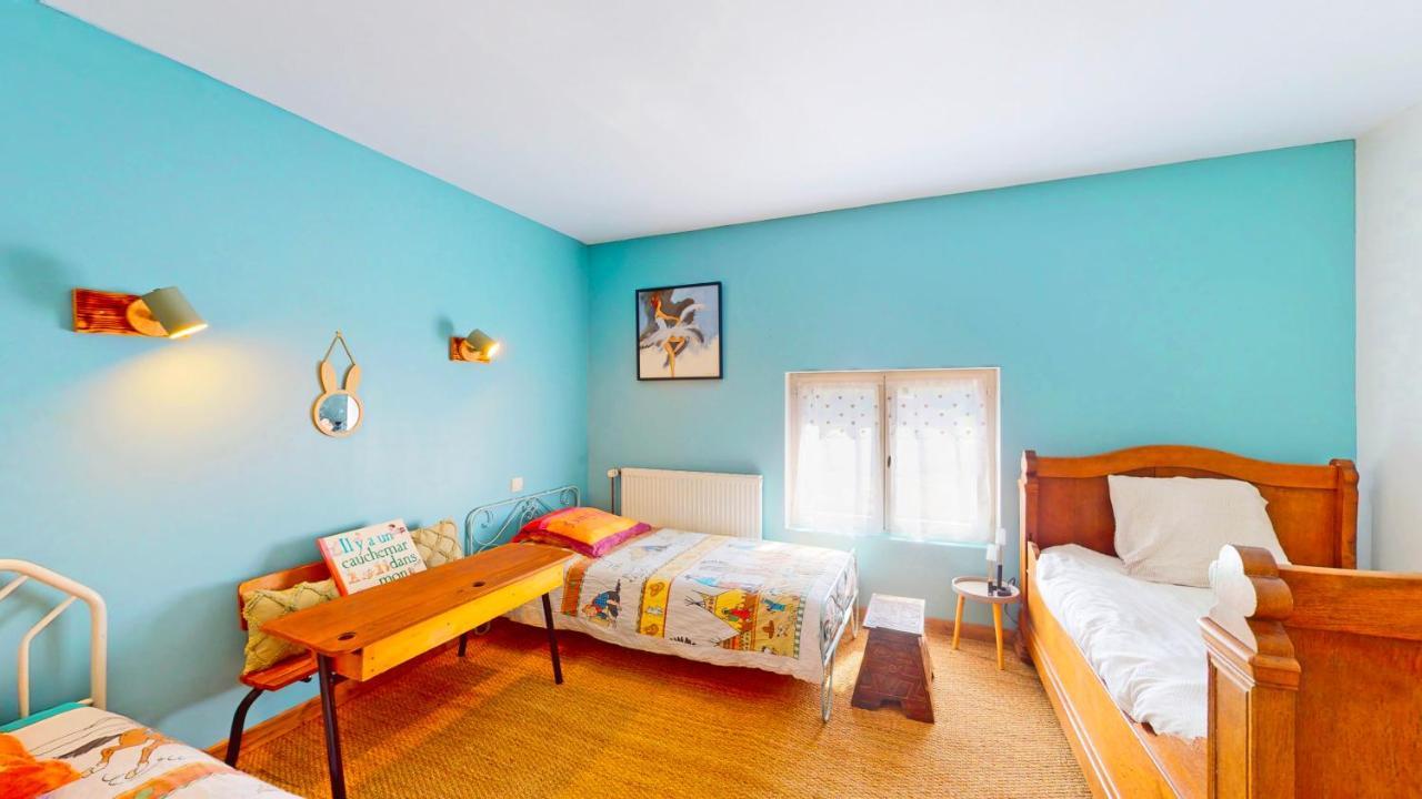 Calme et chaleureux gîte de campagne. Voiteur Extérieur photo
